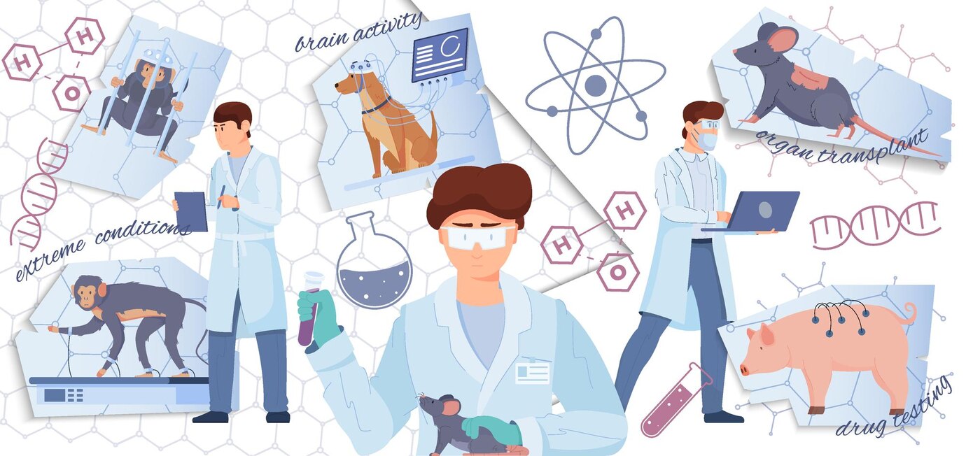 laboratory-experiments-animal-flat-collage-with-extreme-conditions-brain-activity-organ-transplant-drug-testing-cut-paper-elements-vector-illustration_1284-77200.jpg